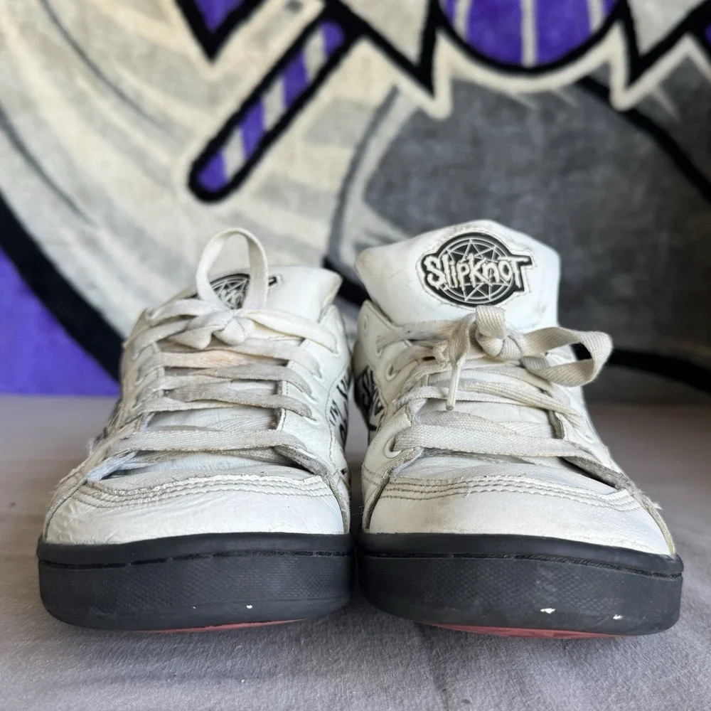 Size 9.5 - Slipknot Super Rare Draven Masks Skate shoes high top Men's Vtg